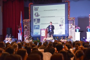 Riel Oli speaker for BRAP n Adamson Univ2